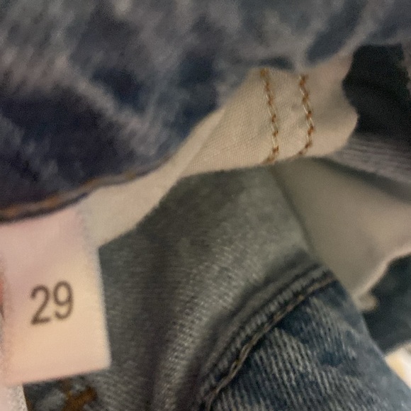 Pistola Charlie High Rise Wide Leg Jeans Sz 29 Organic Cotton - Picture 6 of 8